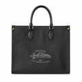 Louis Vuitton Black Logo Tote
