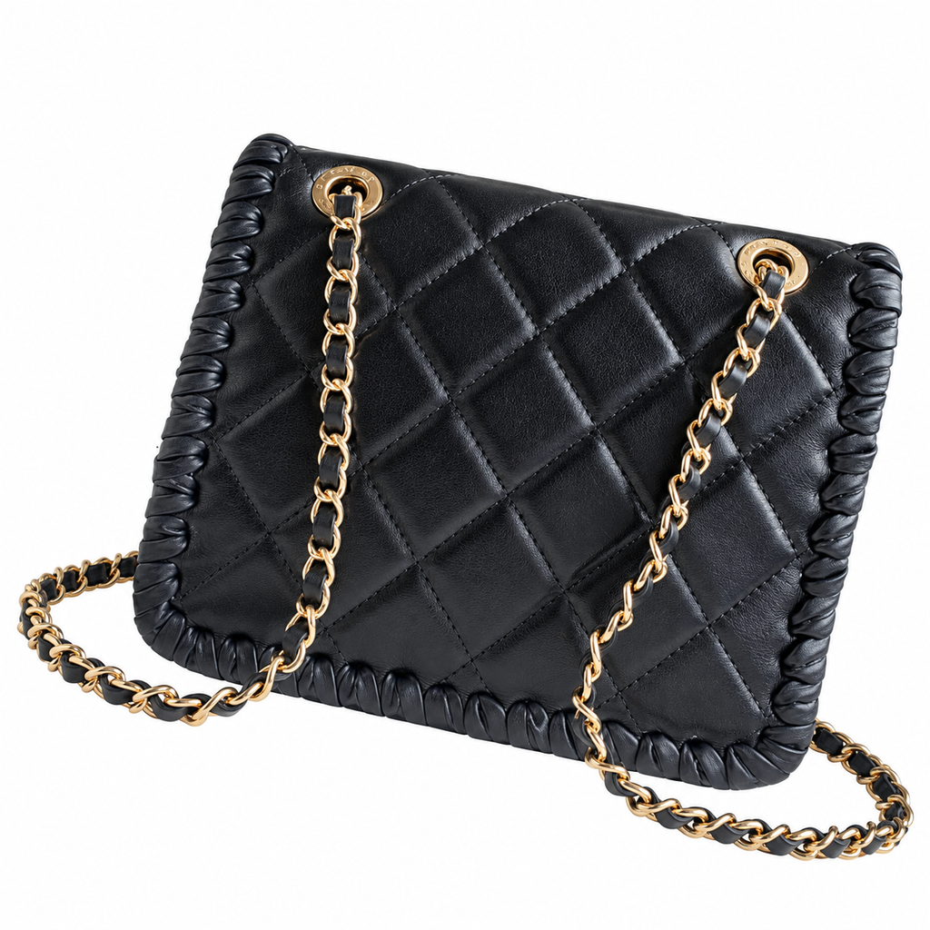 Chanel Quilted Leather Flap Bag 19cm