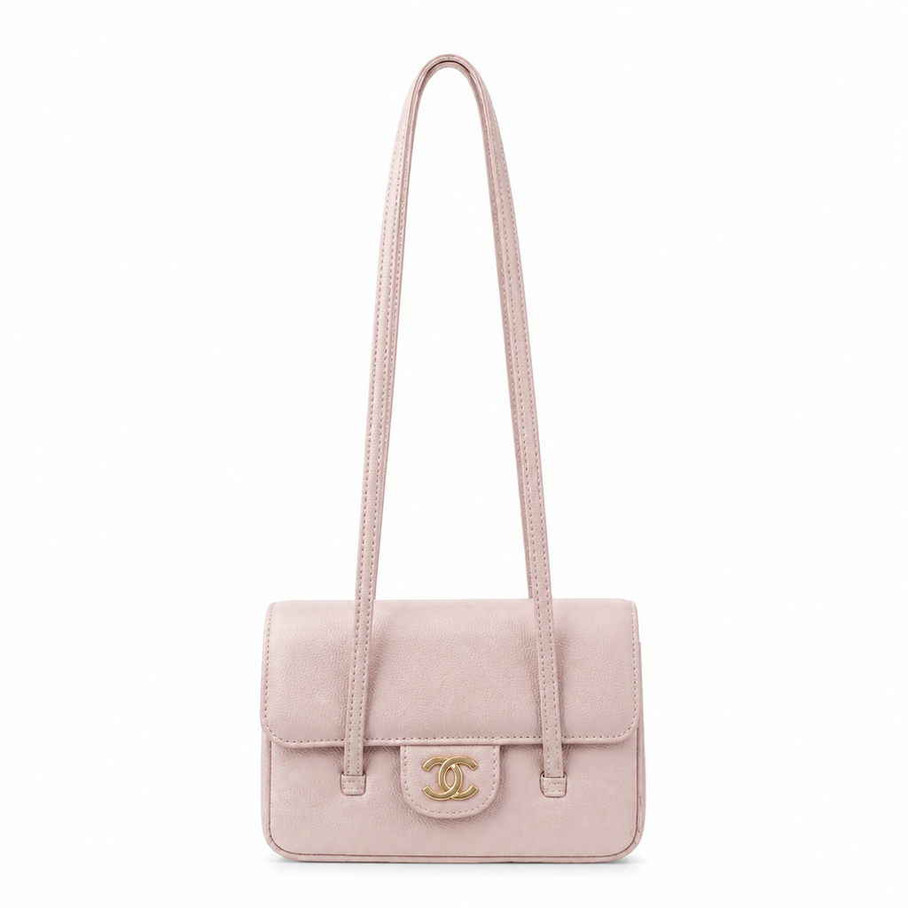 Chanel Classic Quilted Mini Flap Bag | CC Turn-Lock Chain Strap — 17cm
