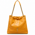 Saint Laurent Jamie 2.0 Large Shopping Bag in Saffron Yellow Quilted Lambskin
