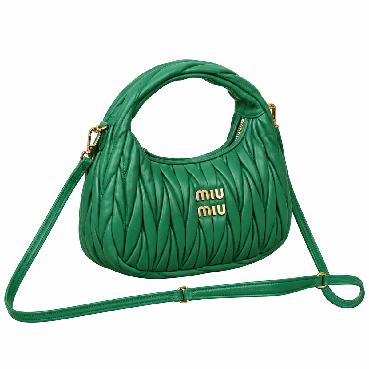 Miu Miu Matelassé Leather Day-to-Night Bag