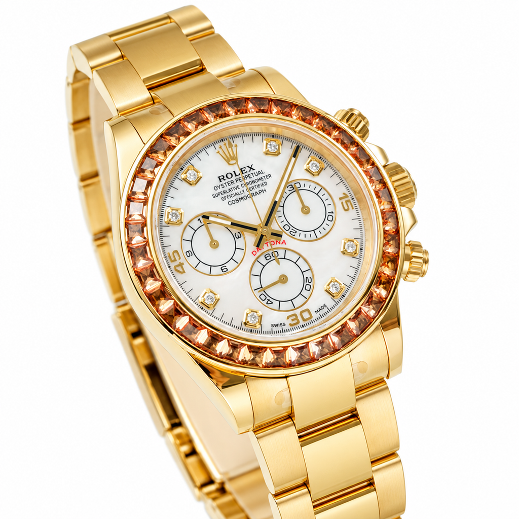 Rolex 40mm Two-Tone Automatic Watch | Swiss Luxury Steel & Gold Jubilee Timepiece