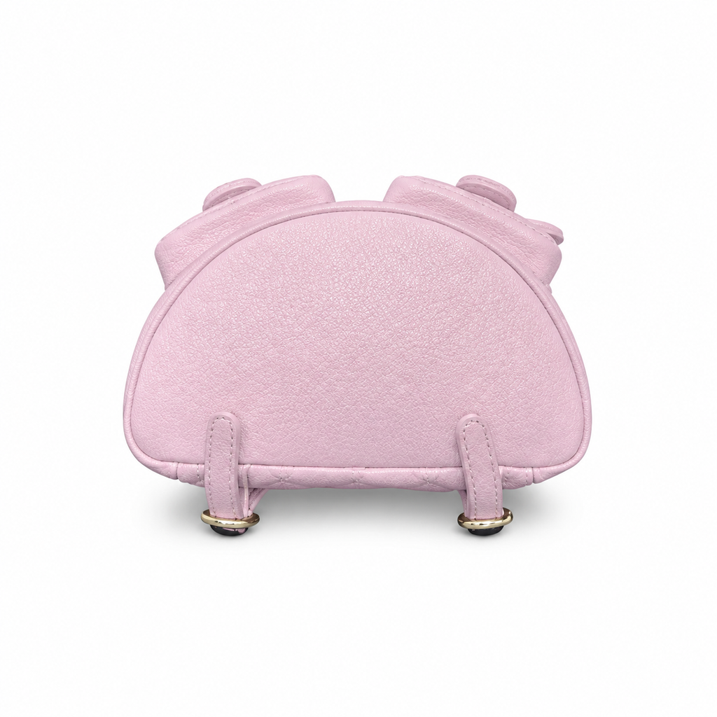 Chanel Duma Caviar Backpack | CC Turn-Lock Gold Chain Lavender — 20.5x20cm
