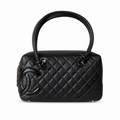 Chanel Quilted CC Medium Top Handle Bag | Detachable Chain — 27cm
