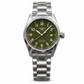 Longines Spirit Green Dial Steel Bracelet Automatic Chronometer Watch
