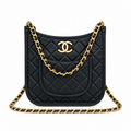 Chanel Quilted Medium Crossbody Flap Bag 24×22.5×7.5cm