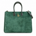 Burberry Forest Elegance Textured Tote Bag