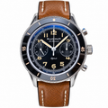 Blancpain Air Command Flyback Chronograph Steel Black Vintage Watch